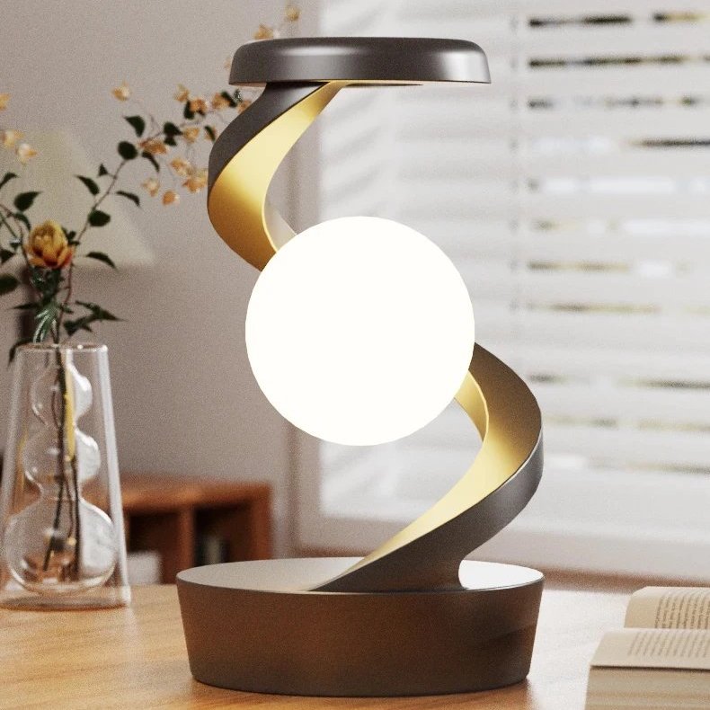 Rechargeable Multi-Colour Light Rotating Floating Lamp