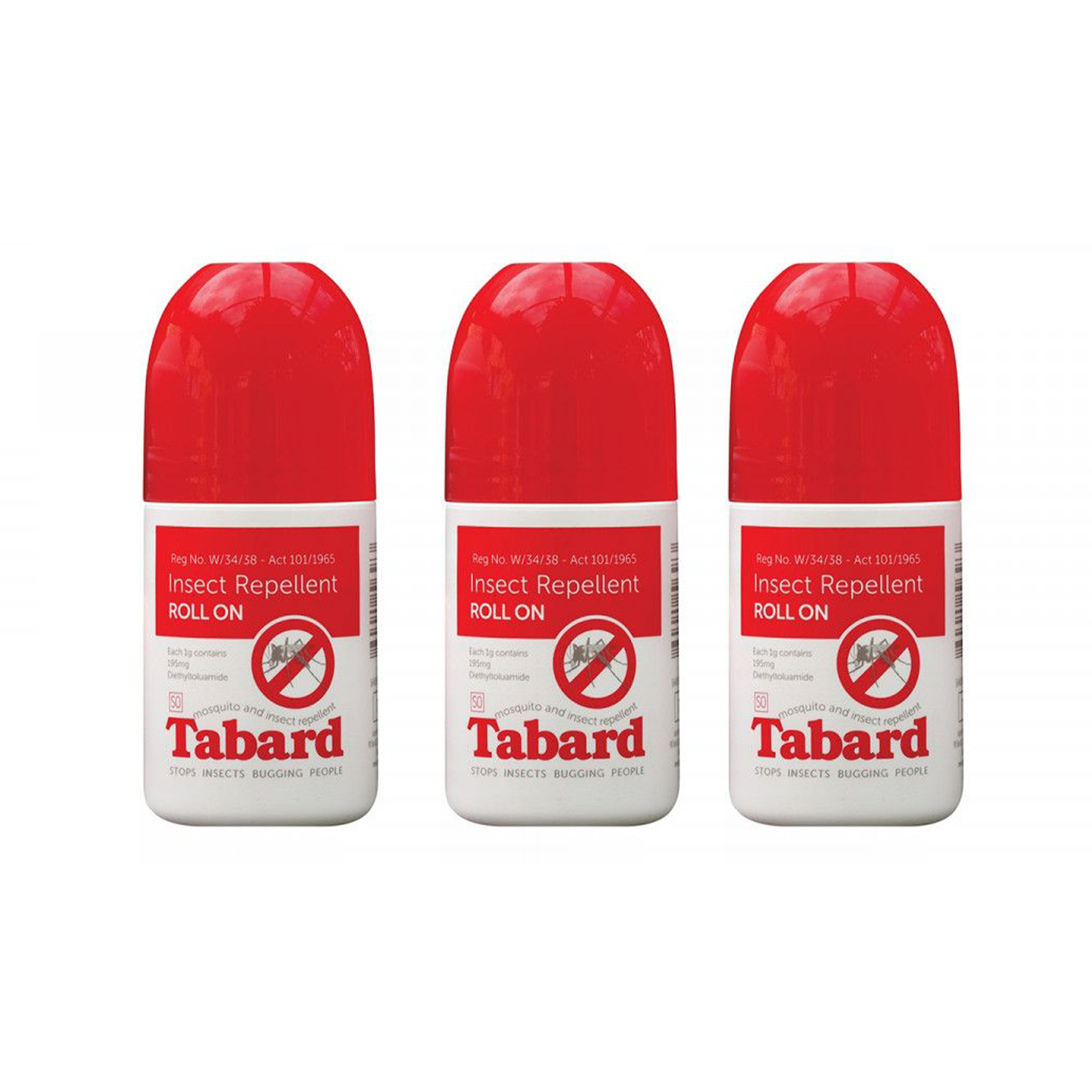 3x 70ml Mosquito and Insect Repellent Roll Ons