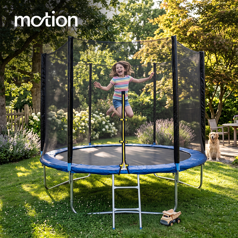 Outdoor Trampoline with Safety Net