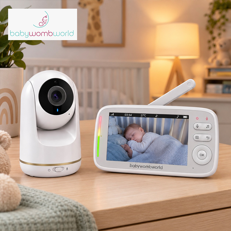 Hybrid Dual Baby Monitor with Wi-Fi and Parent Unit