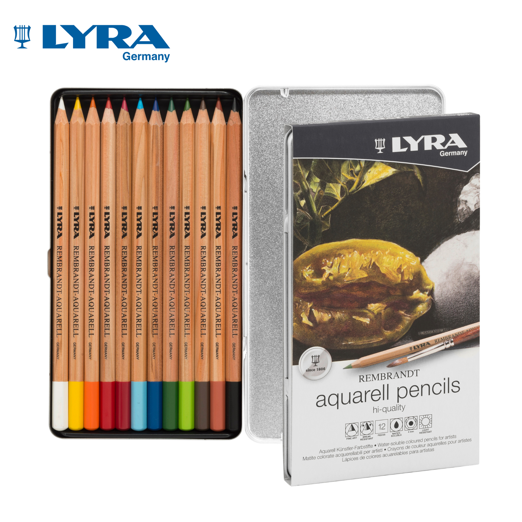 Rembrandt Aquarell Pencils Set Box