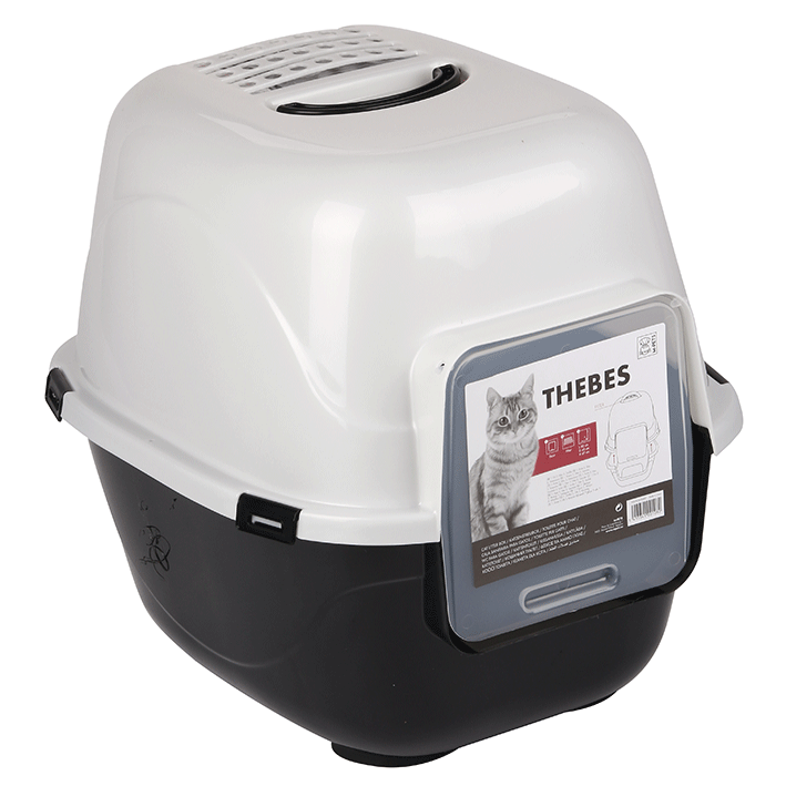 Thebes Small Closed Cat Litter Box