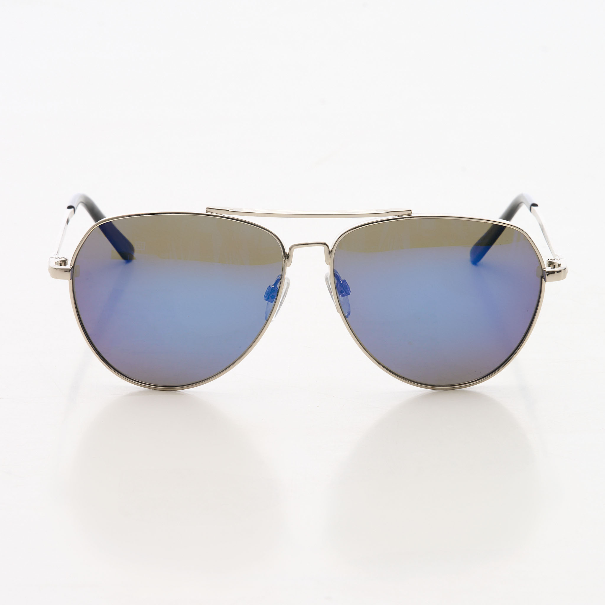 Silver/Blue