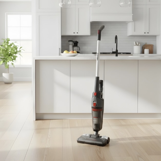 3-in-1 Powermax Pro Cordless Vacuum Cleaner with Mop Attachment