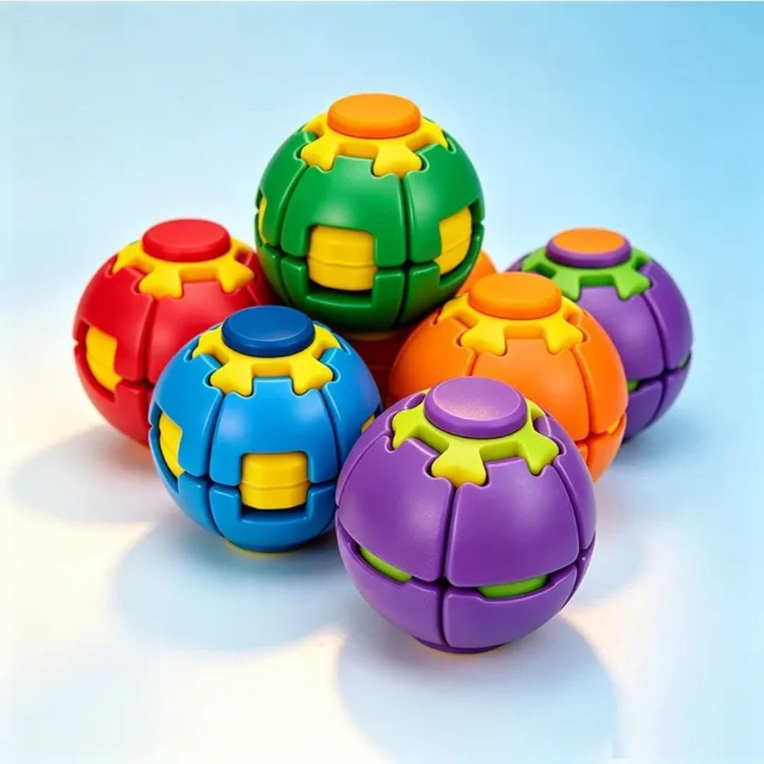 3D Fidget Spinning Ball