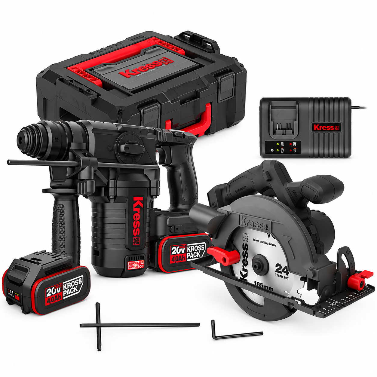 20V Rotary Hammer and Circular Saw Kit