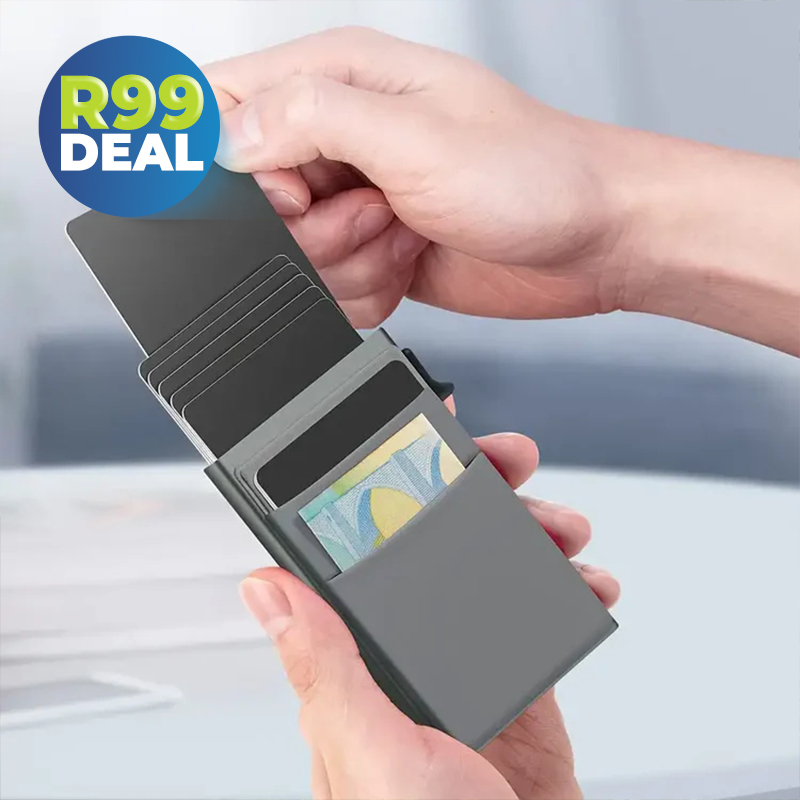 Secured RFID Anti-Theft Pop-Up Wallet — R99 on OneDayOnly (was R300)
