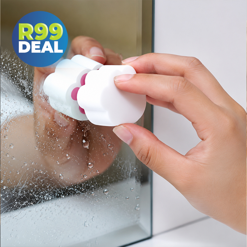 Home Tidy 2x Streak-Free Mirror and Glass Cleaning Sponges — R99 on OneDayOnly (was R160)