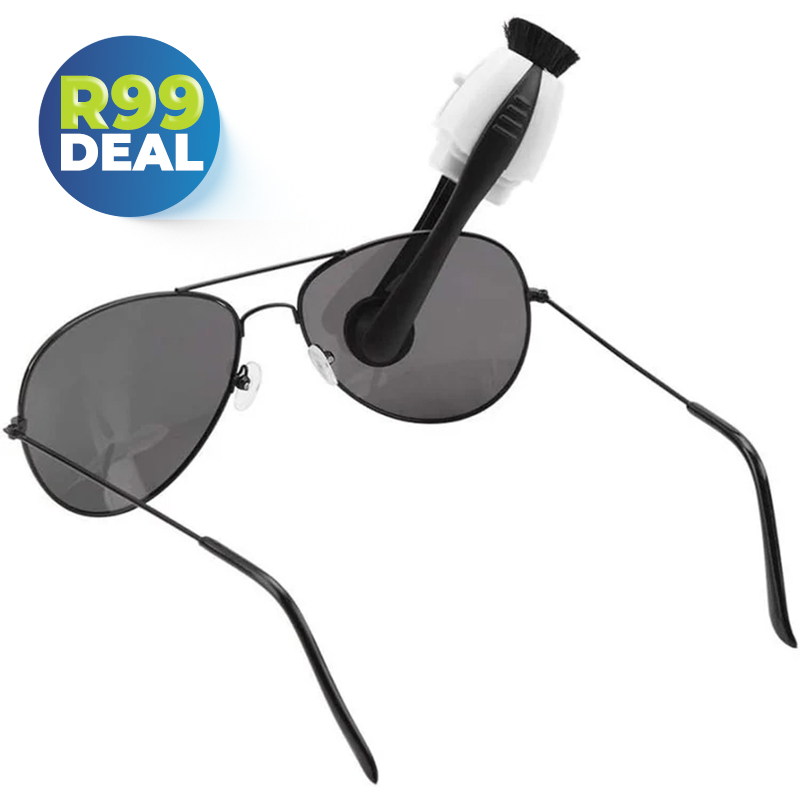 Clip Wise 2x or 4x Dual Action Microfibre Glasses Cleaners — R99 on OneDayOnly (was R450)