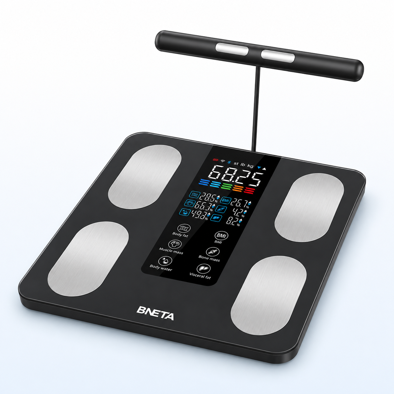 CS20H 8-Electrode Smart Body Composition Scale with Feel Fit App
