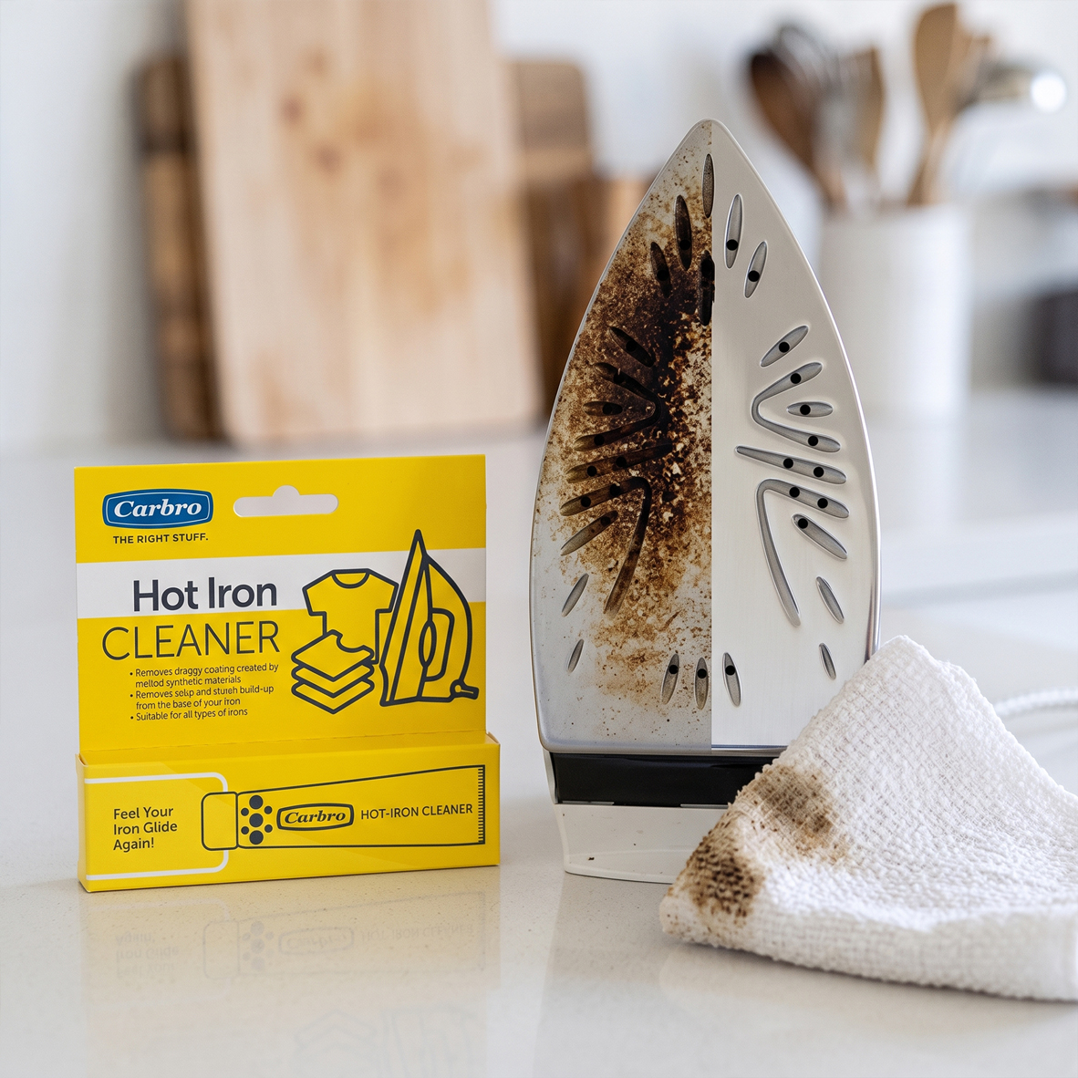3x 2-In-1 Hot Iron Cleaners