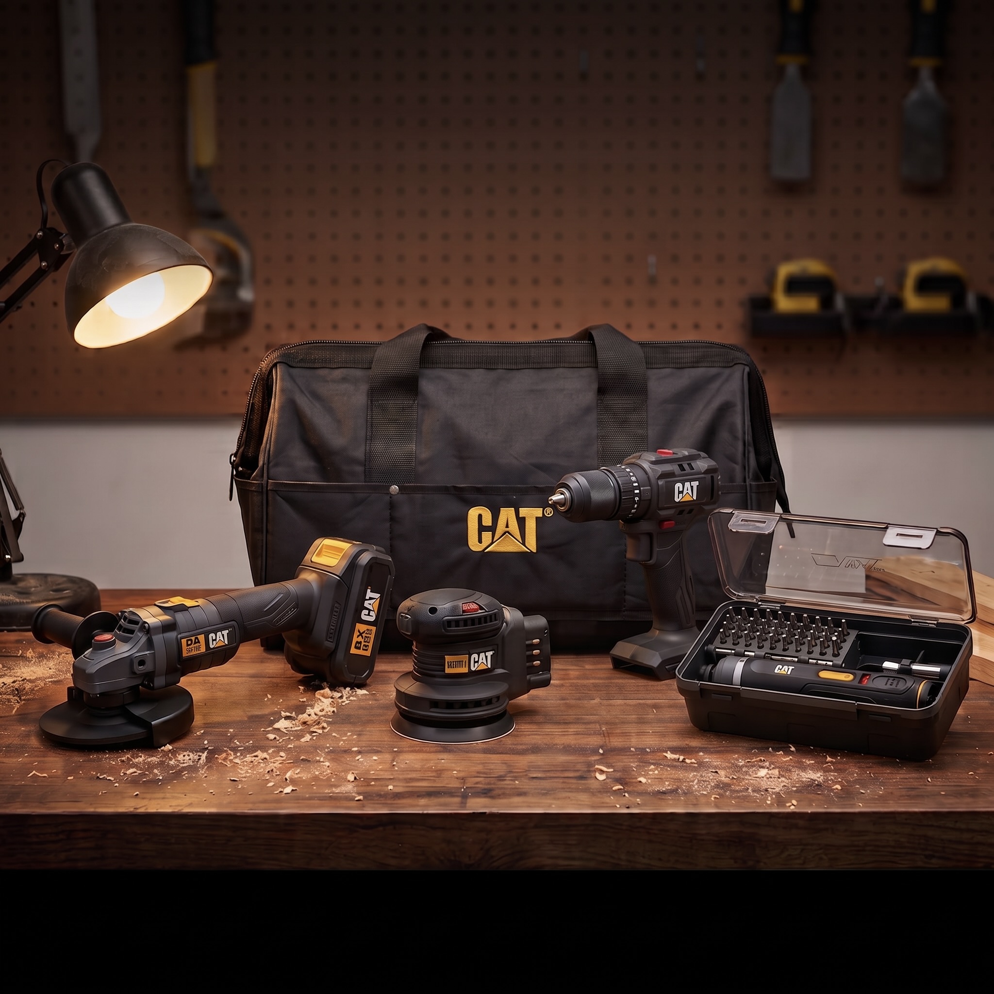4-Piece Cordless Tool Combo with Tool Storage Bag