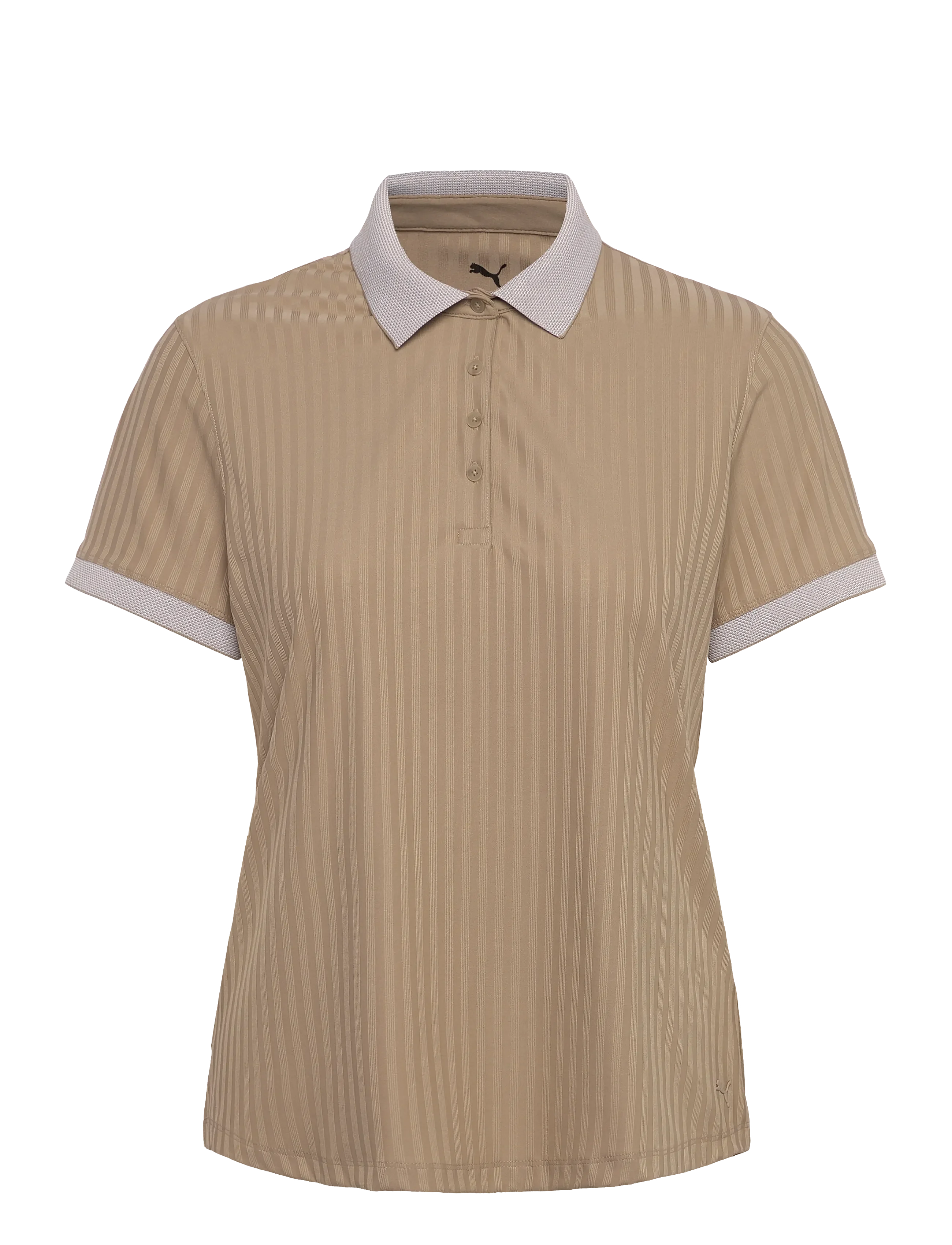 Ladies MATTR Jacquard Golf Polo