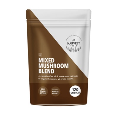 Organic Mixed Mushroom Blend Capsules (120's)