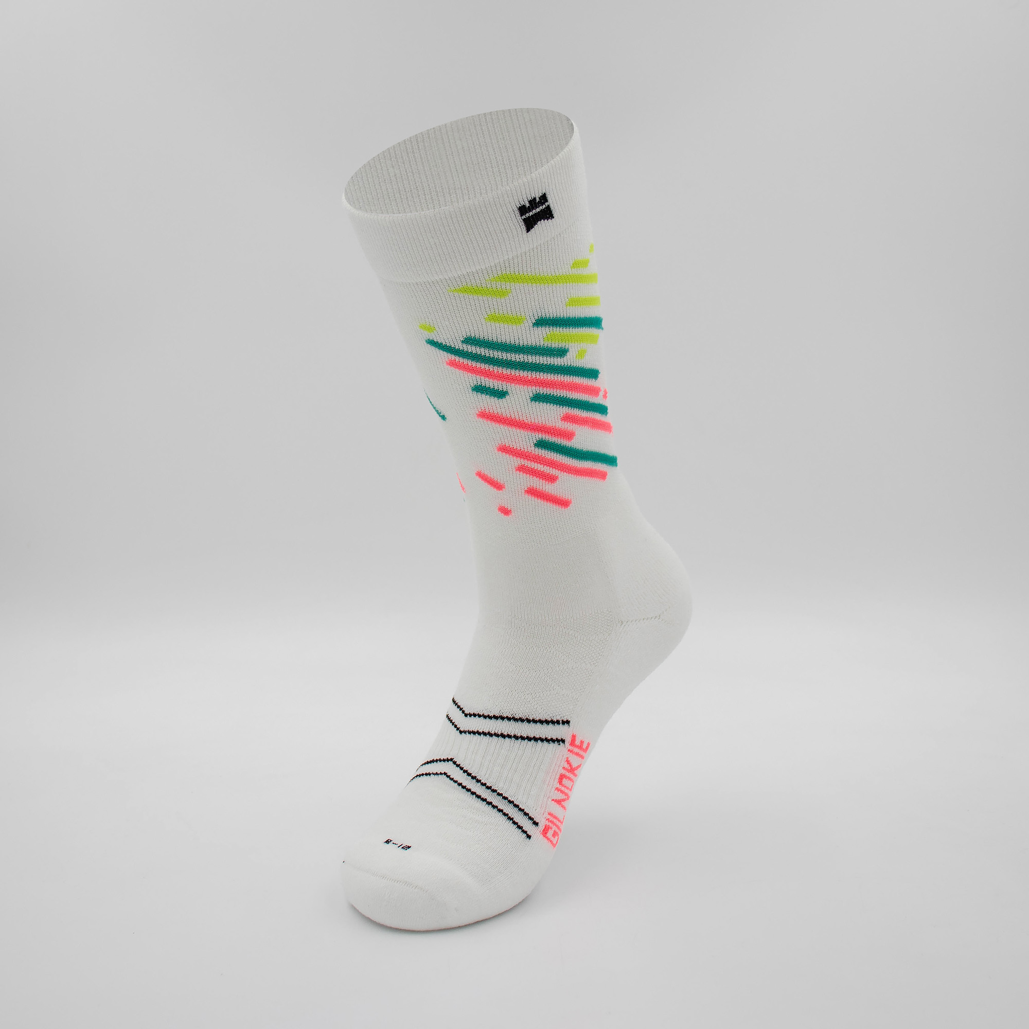 2x Pairs of Endorphins Sport Crew Height Socks