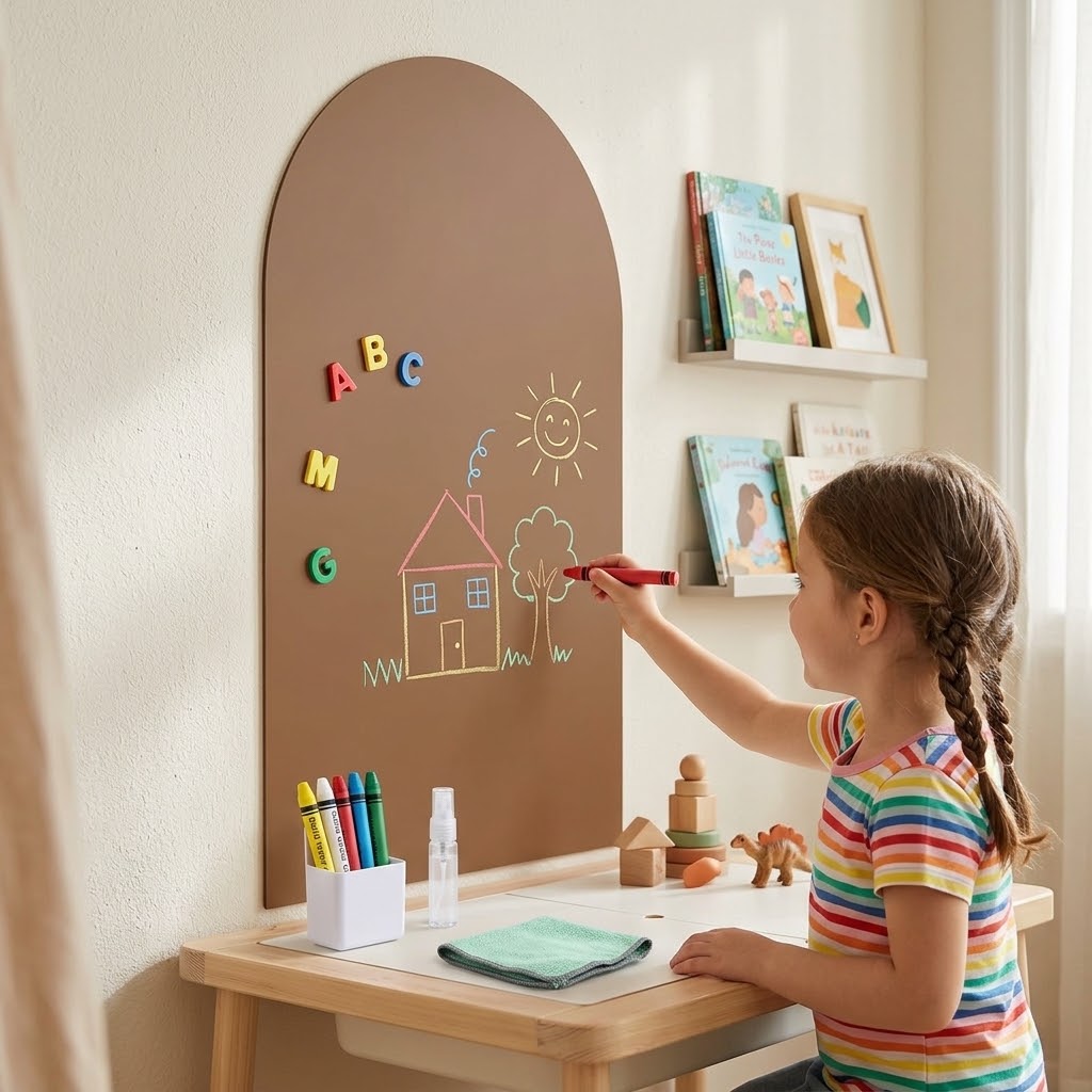 100cm Magnetic Wall Doodle Board Set