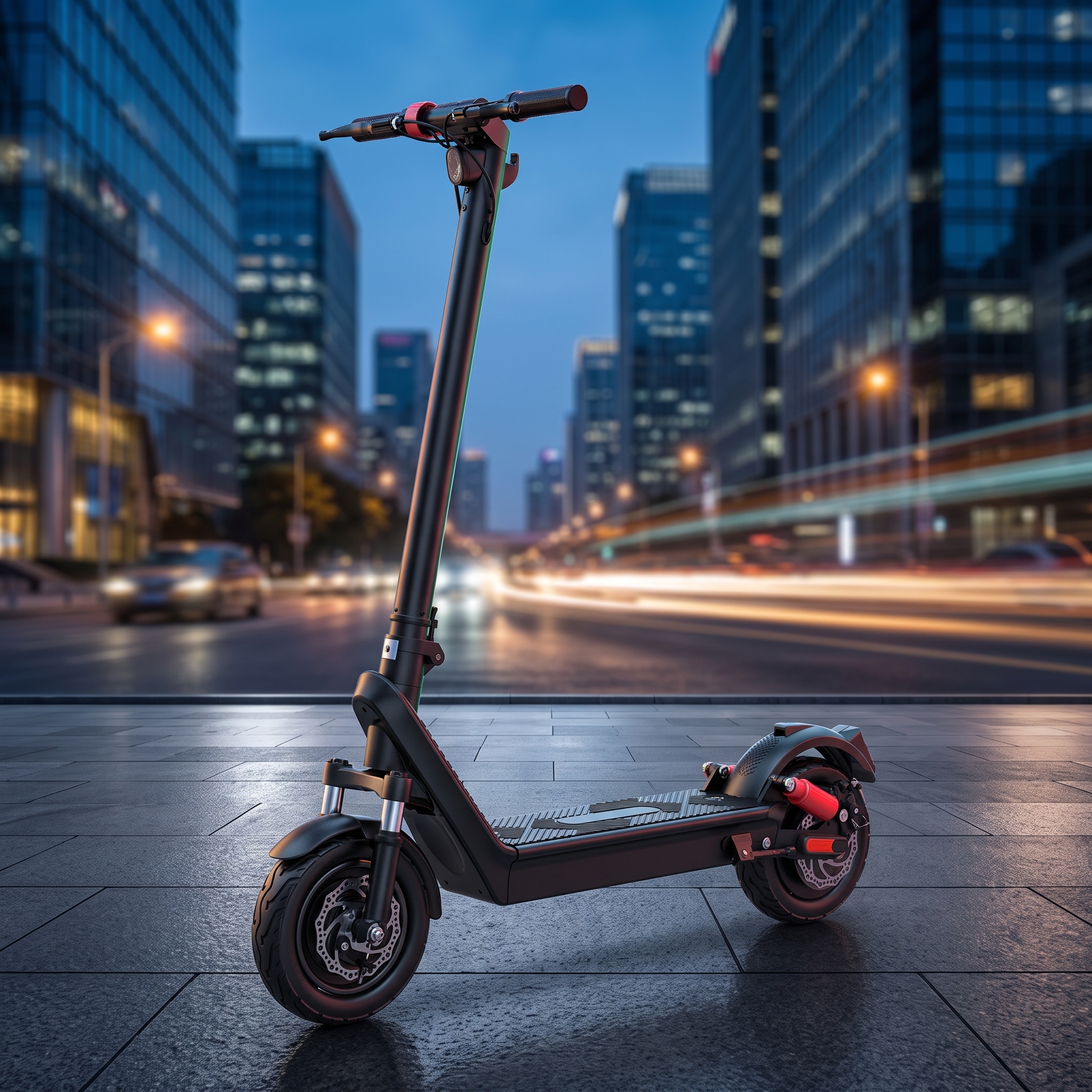 550W X9B Foldable Electric Scooter with Dual Shock Absorbers