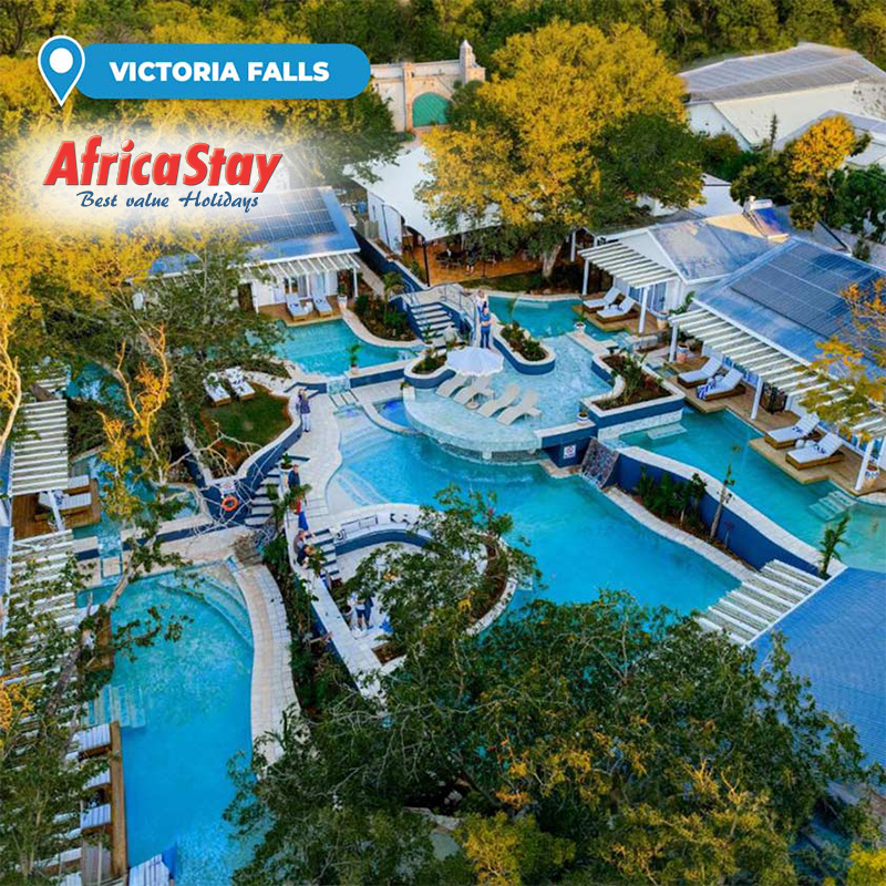3-Night Stay at 5* Victoria Falls Samanzi Luxury Cabanas Per Couple