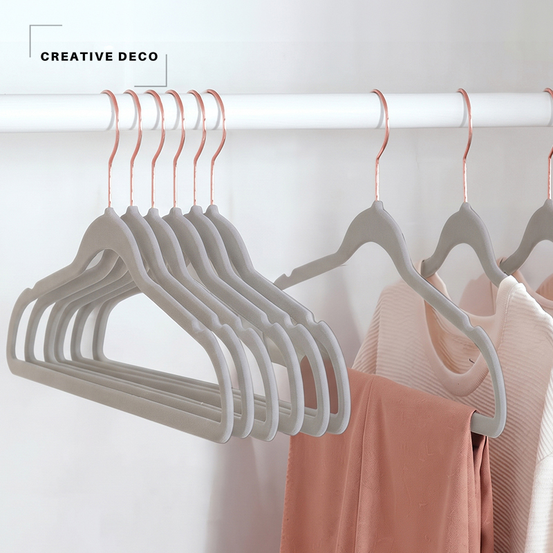 50x Non-Slip Velvet Hangers