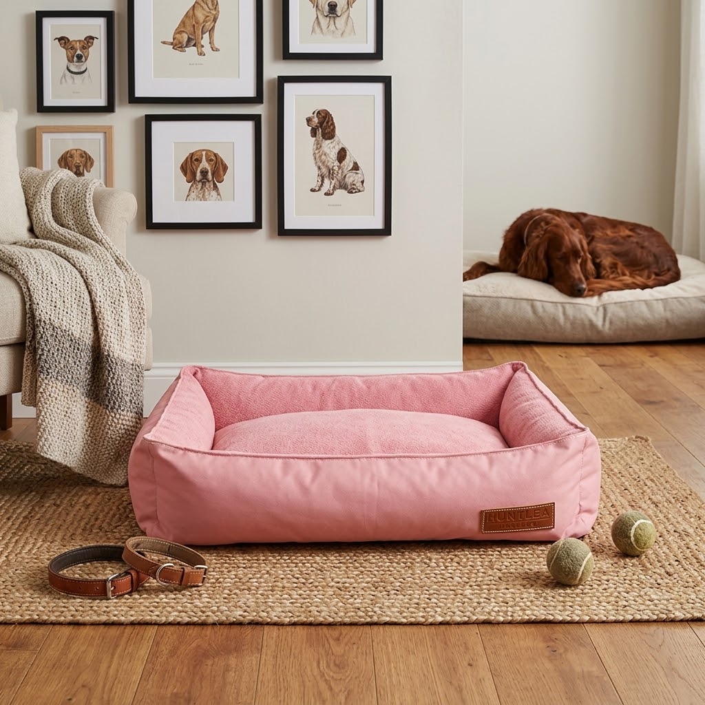 Koletto Bolster Plain Dog Bed