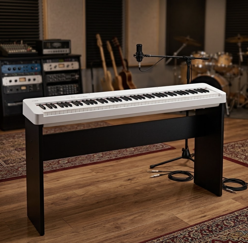 88-Key Digital Piano with Wooden Stand (Model: S110)
