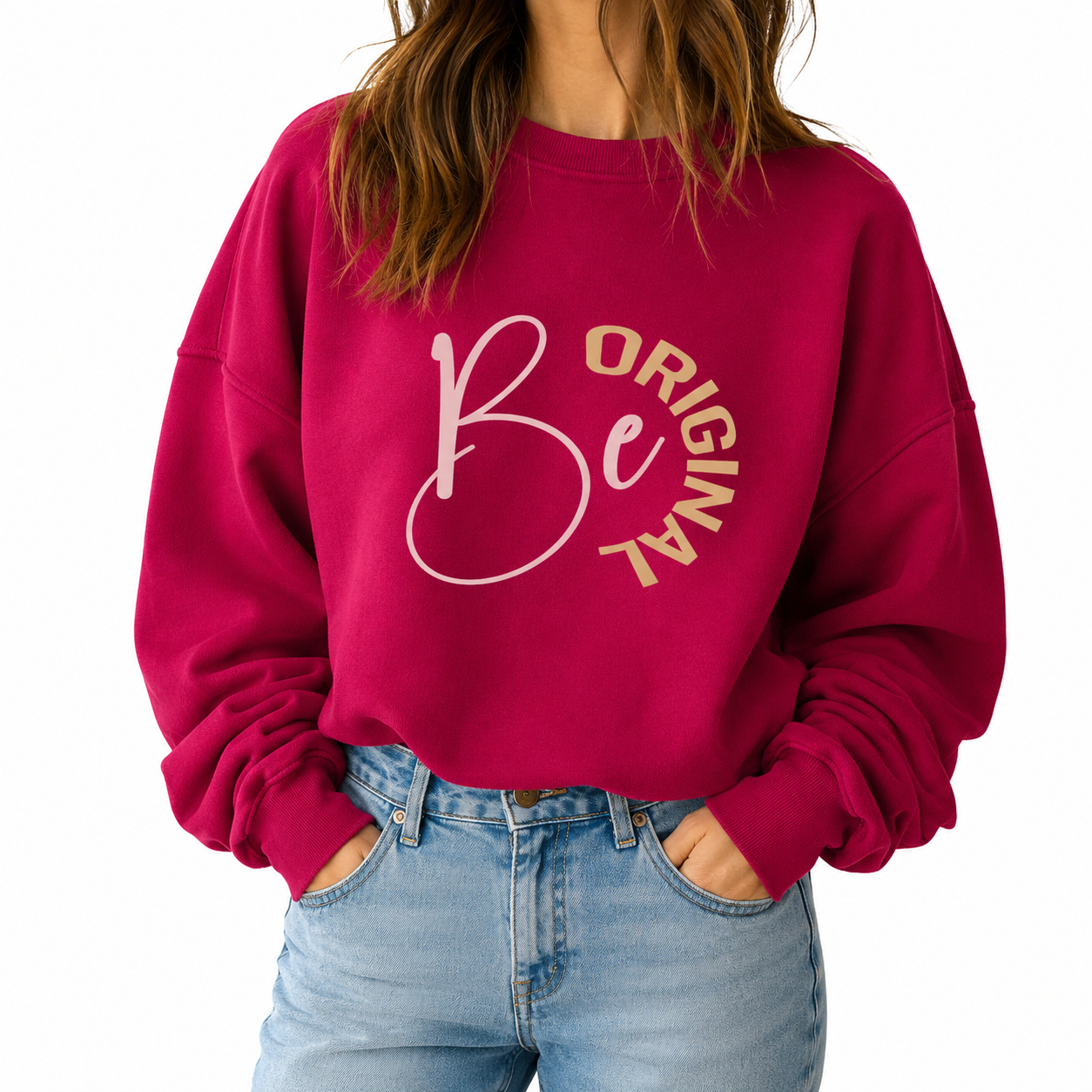 Ladies Be Original Crewneck Sweatshirt