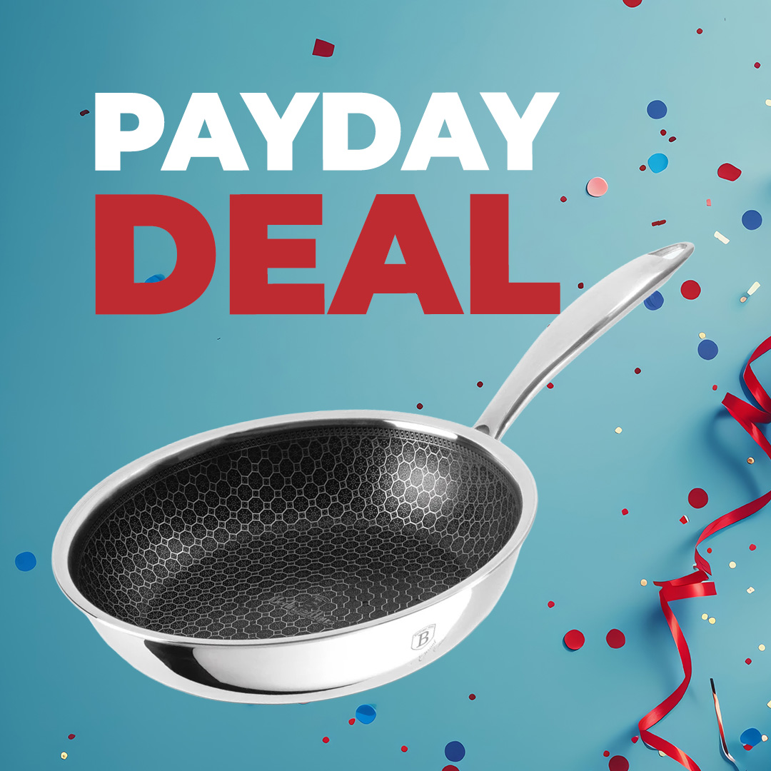 Berlinger Haus 18/10 Stainless Steel Frypan — R99 on OneDayOnly (was R600)