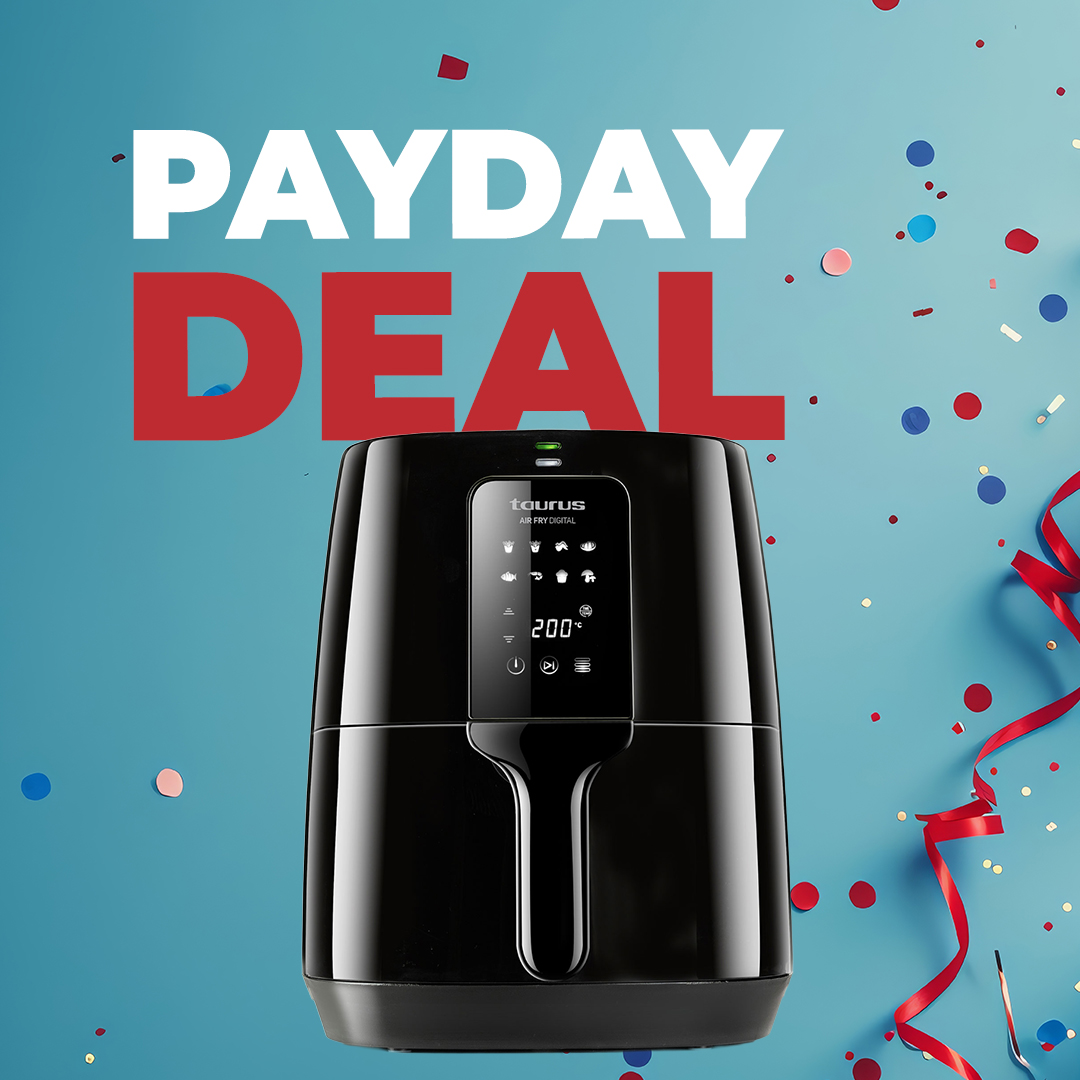 4L 1300W Digital Non-Stick Air Fryer (Model: 973970)