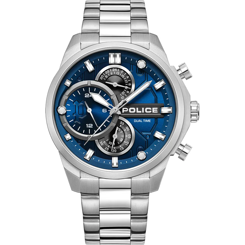 Men's Blue Reactor Stainless Steel Watch