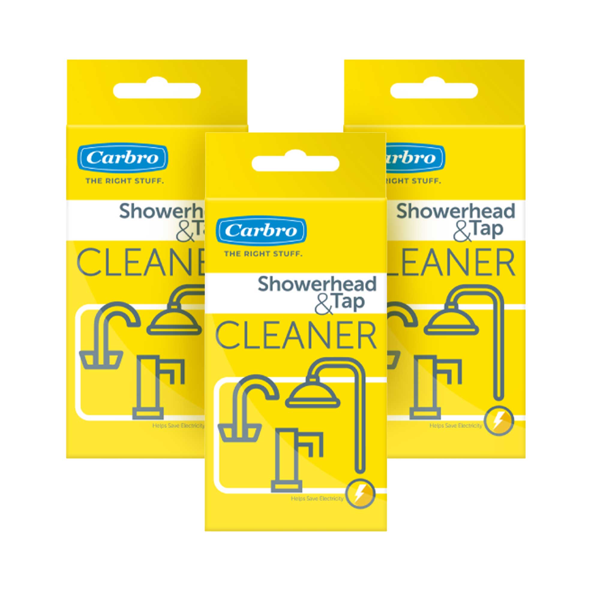 3x 2-In-1 Shower Head and Tap Cleaners