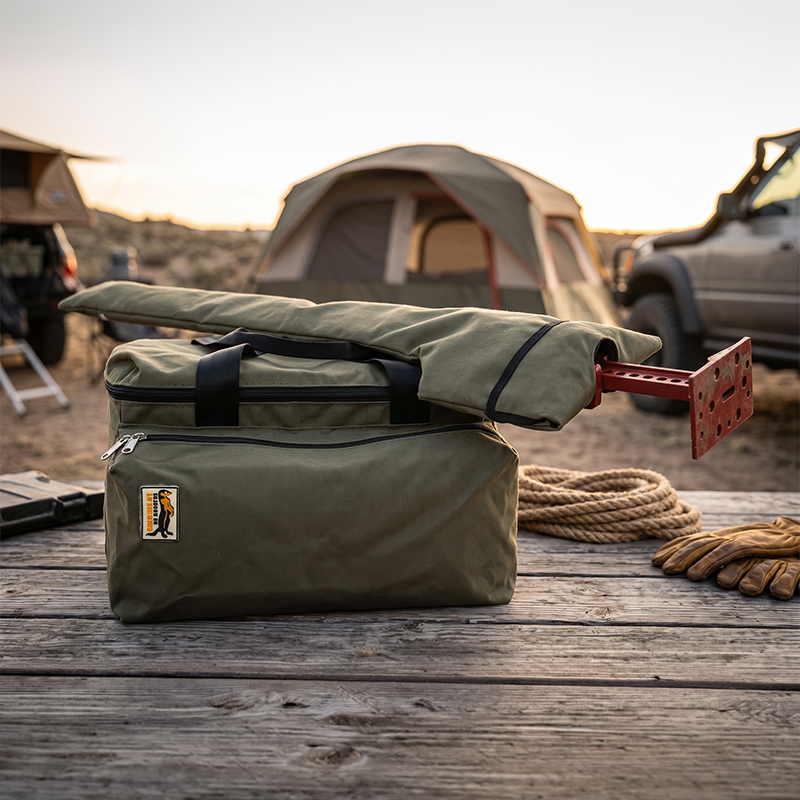 Multipurpose Canvas Storage Bag with High Lift Jack Bag
