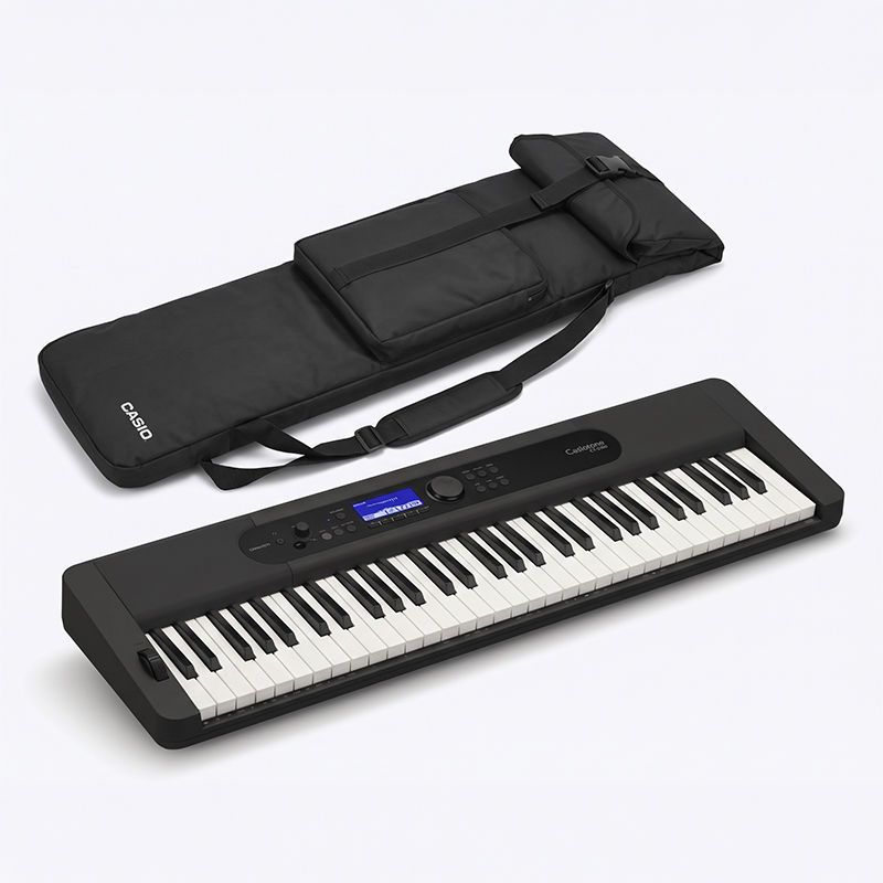 61-Key Casiotone Keyboard with Bag (Model: CT-S400)
