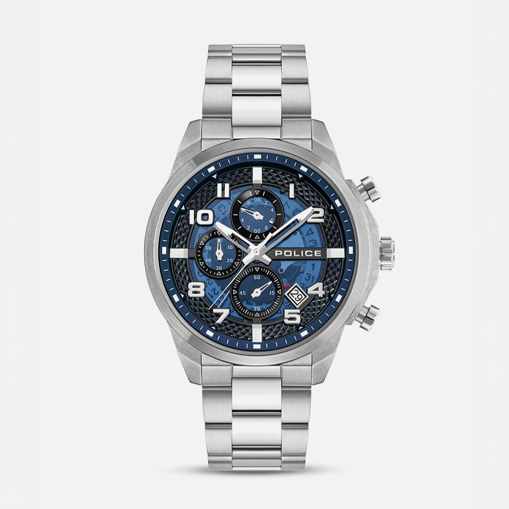 Men's Blue Soul Stainless Steel Watch