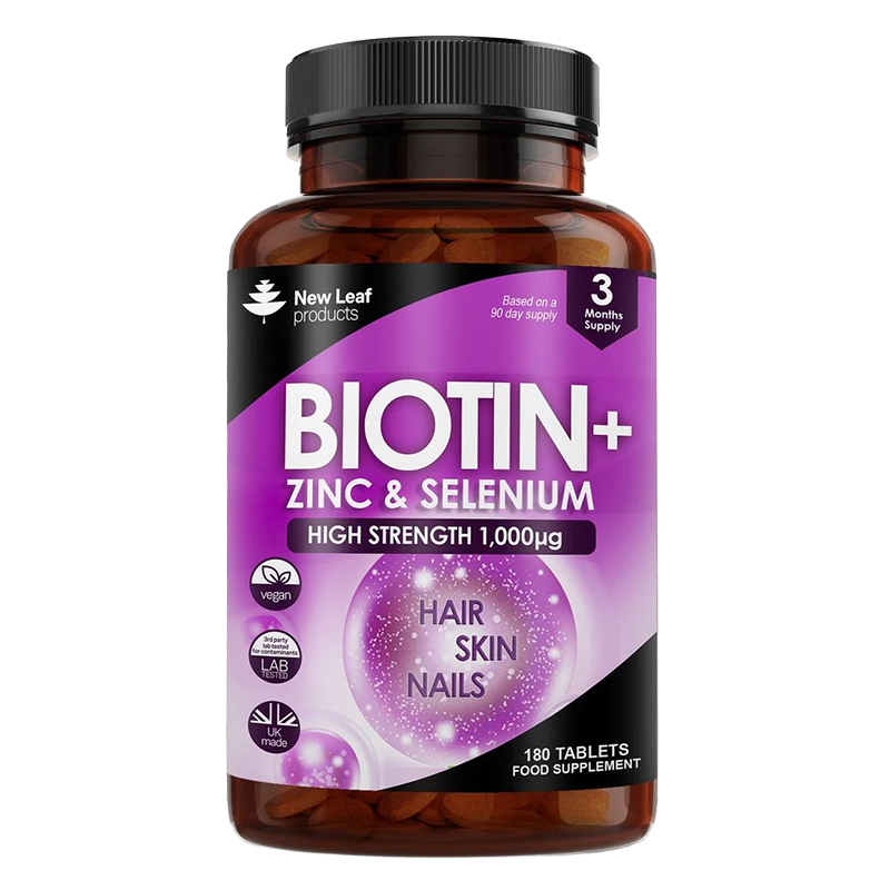 Biotin Hair Growth Supplement (180's)