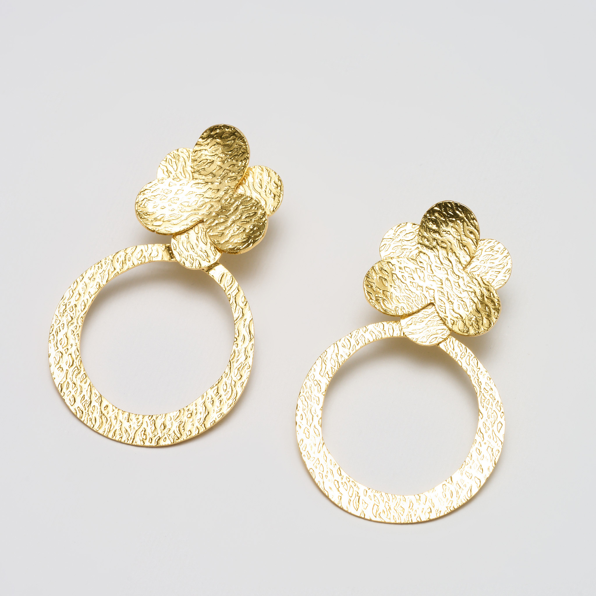 18k Gold-Plated Indie Earrings