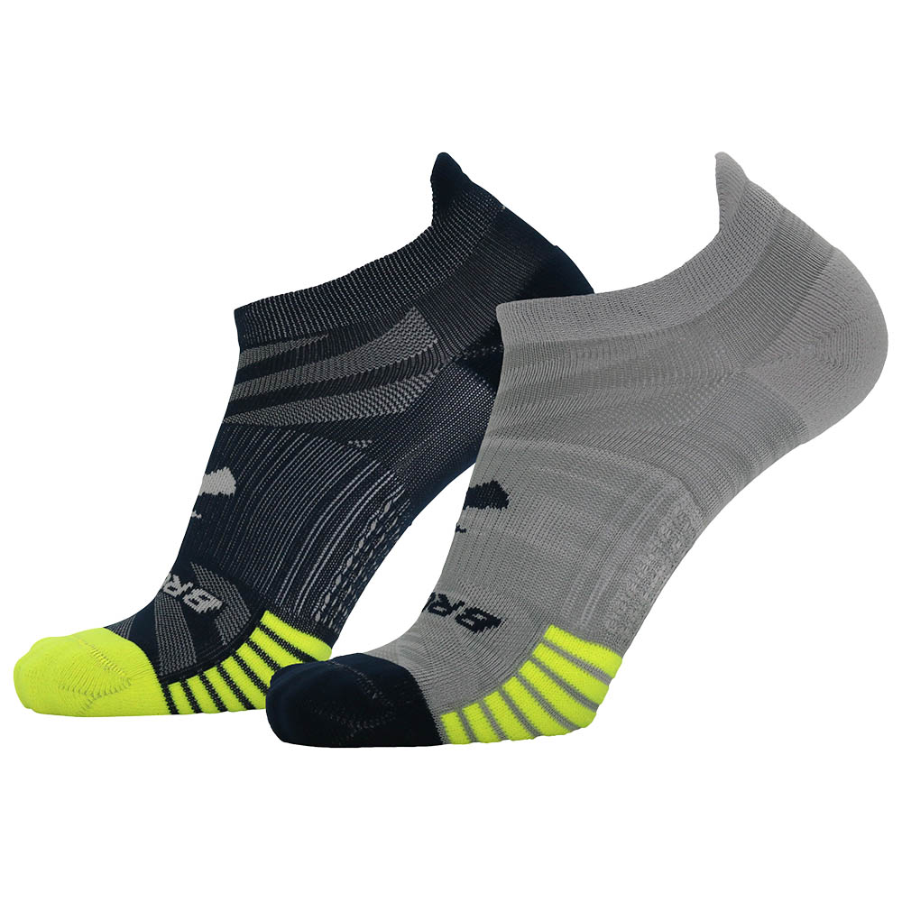 2x Pairs of Ghost Lite No Show Running Socks