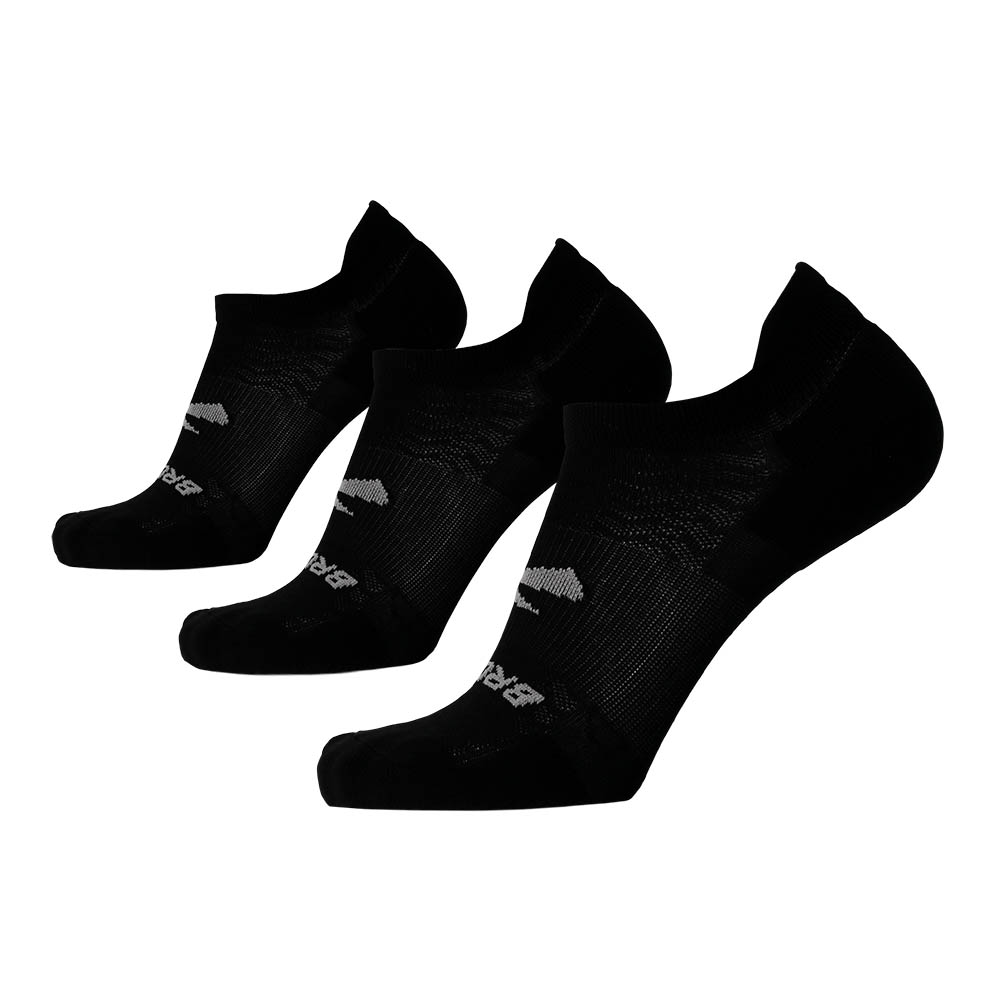 3x Pairs of Run-In No Show Socks