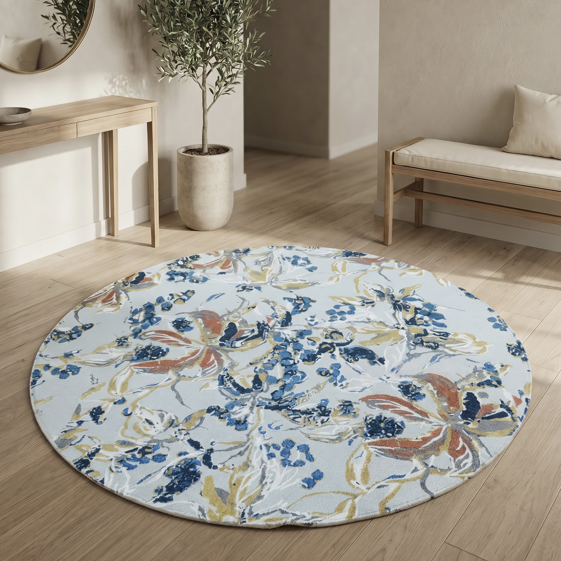 Florence Round Rug Collection