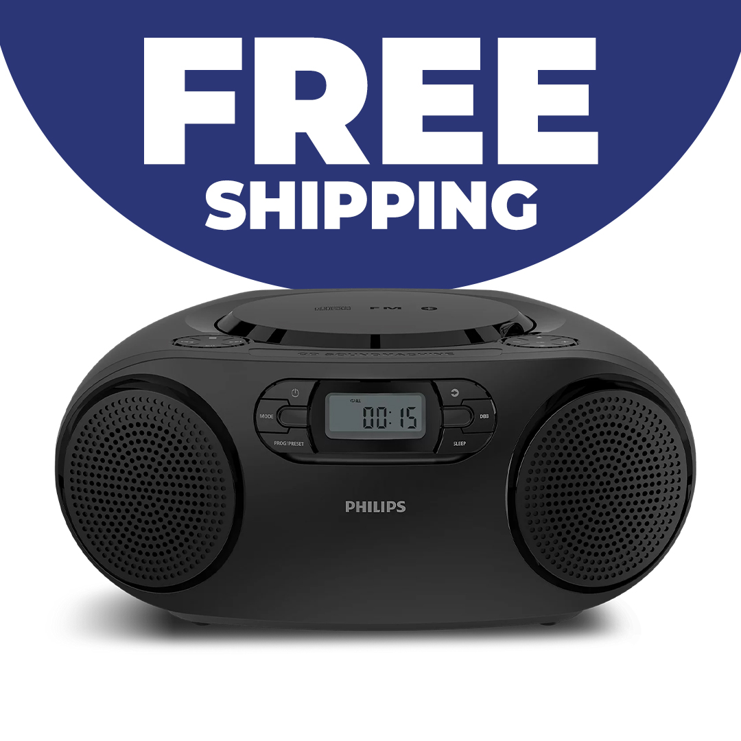 All-in-One CD and Bluetooth Boombox (Model: TAZ2000B/10)