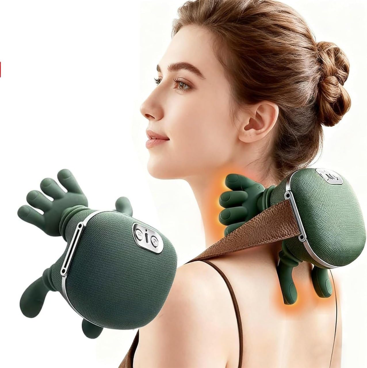 4D Hand Heating Neck and Shoulder Massager