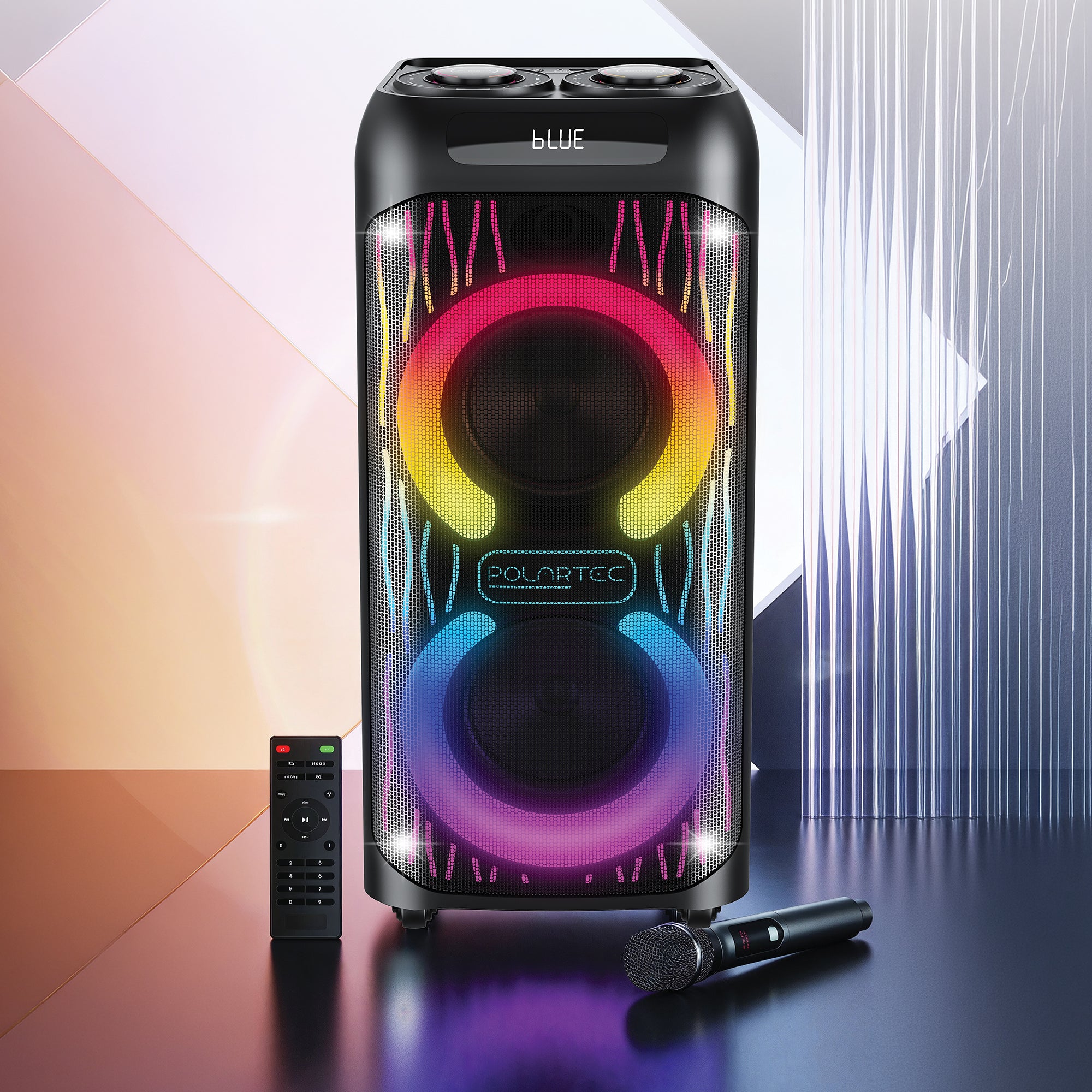 100W Viper RMS Party Speaker and Wireless Microphone