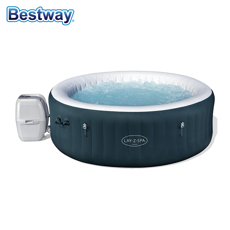 908L 6-person Inflatable Spa Jacuzzi with Pump