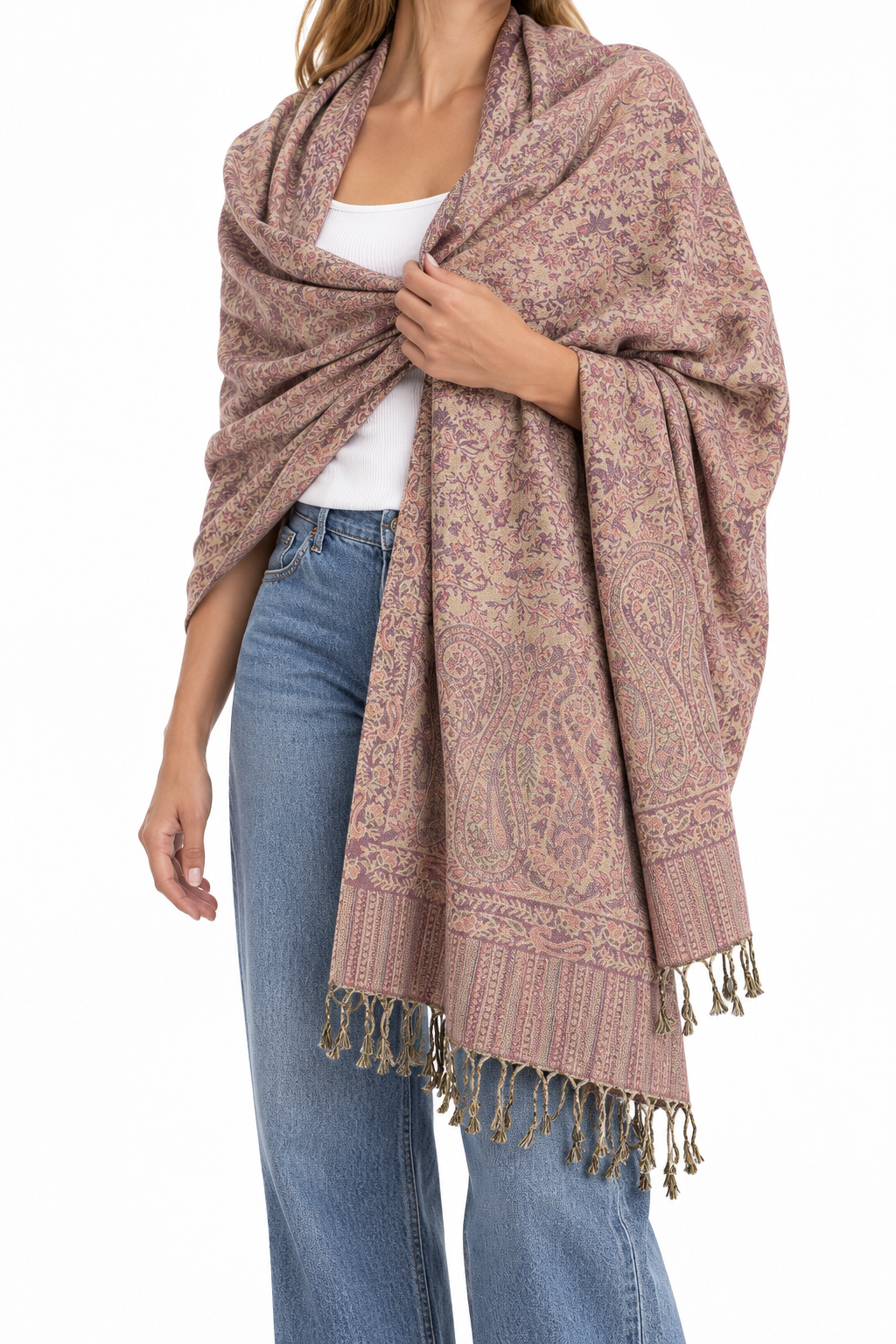 Paisley Print Scarf