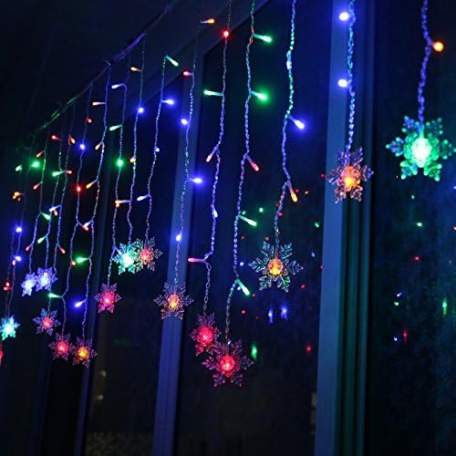 4m USB Powered 8-Modes RGB Curtain Light with Remote