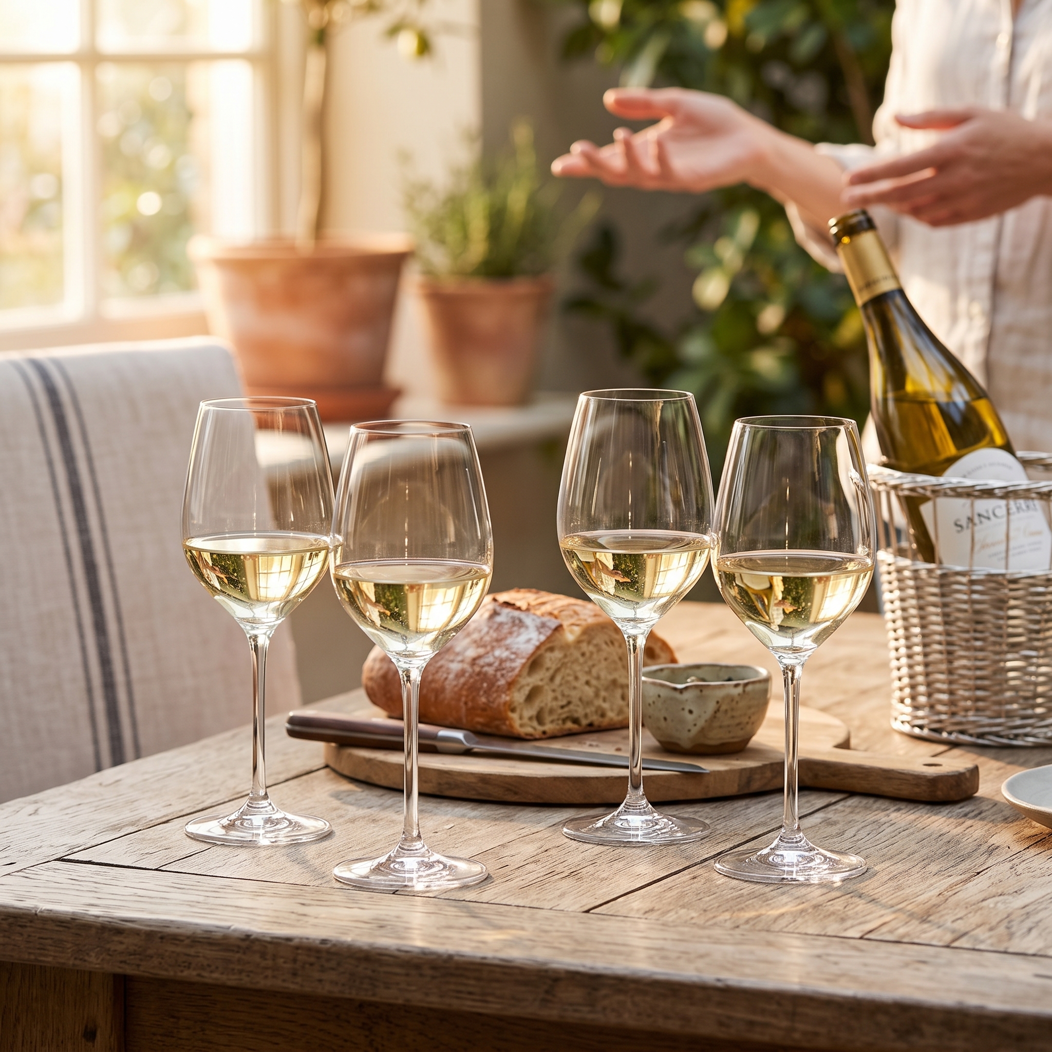 4x Vinum Sauvignon Blanc Glasses