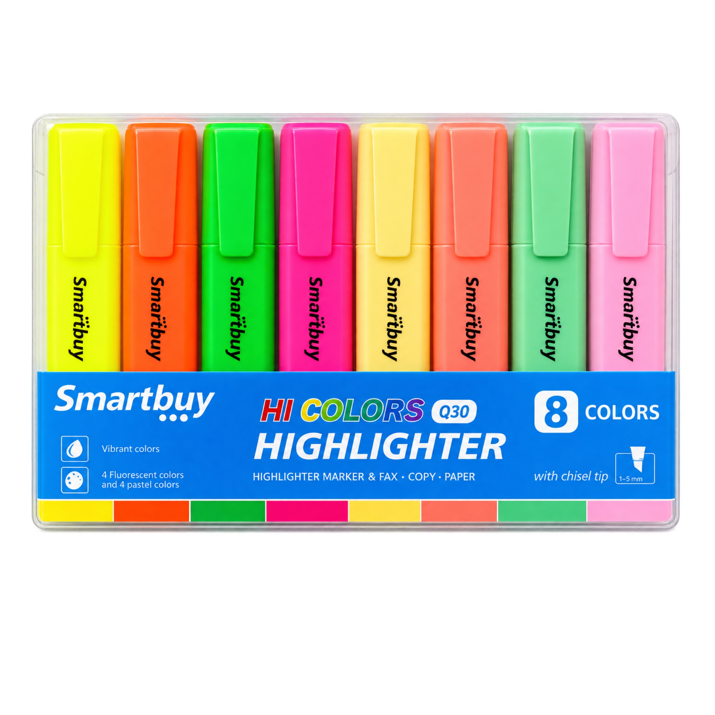 Assorted Colour Highlighter Set