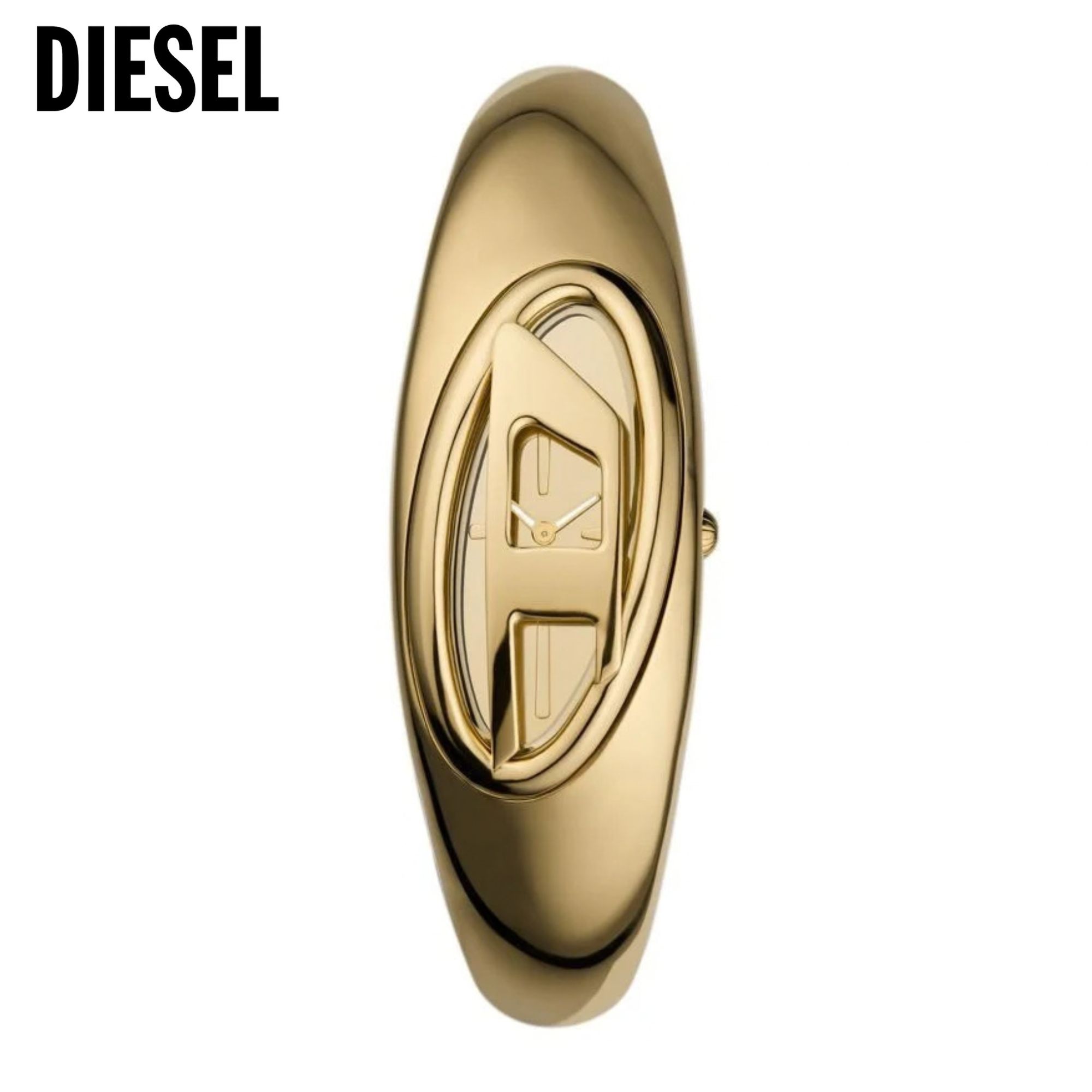 Ladies Wonder-D Two-Hand Gold-Tone Stainless Steel Watch