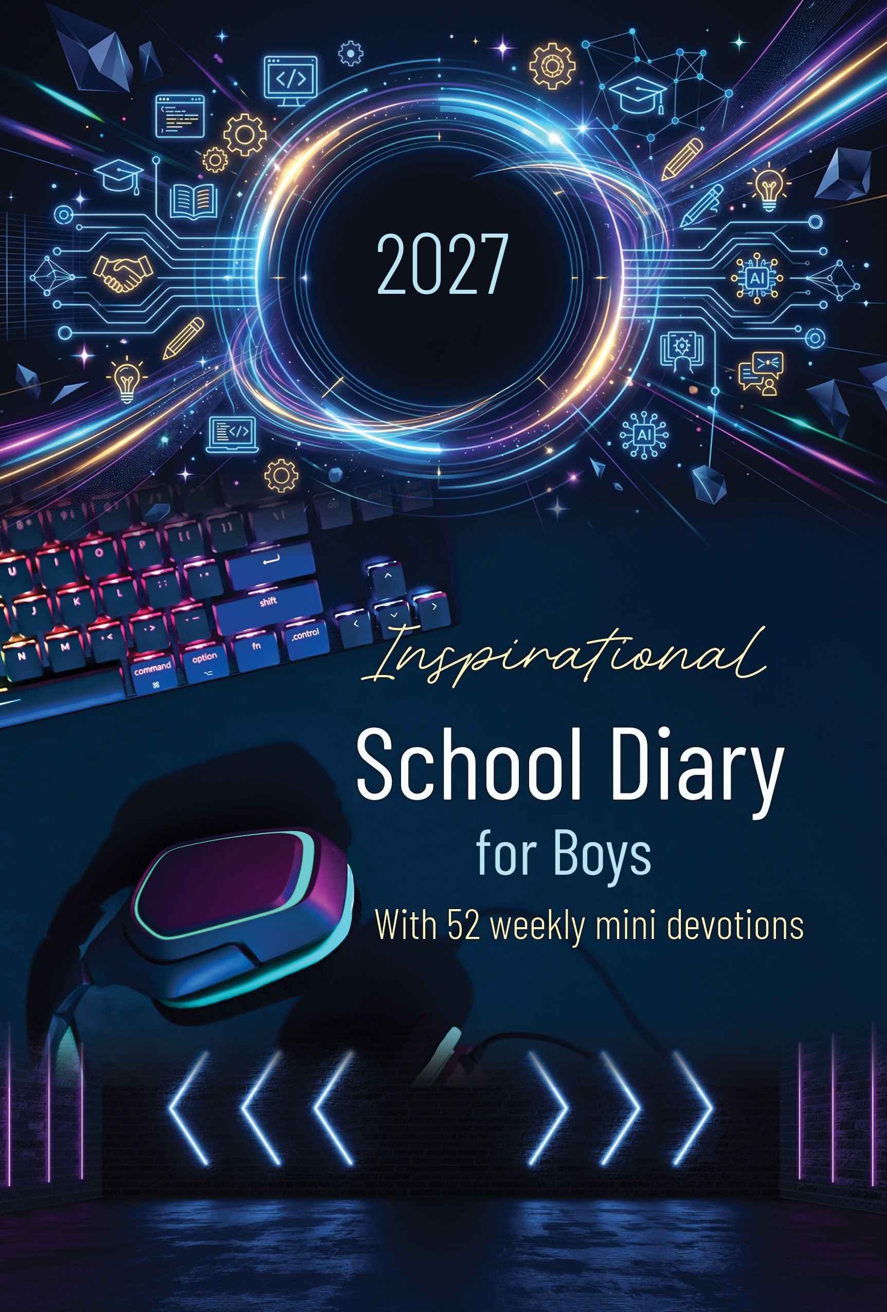 Inspirational School Diary 2027 Boys