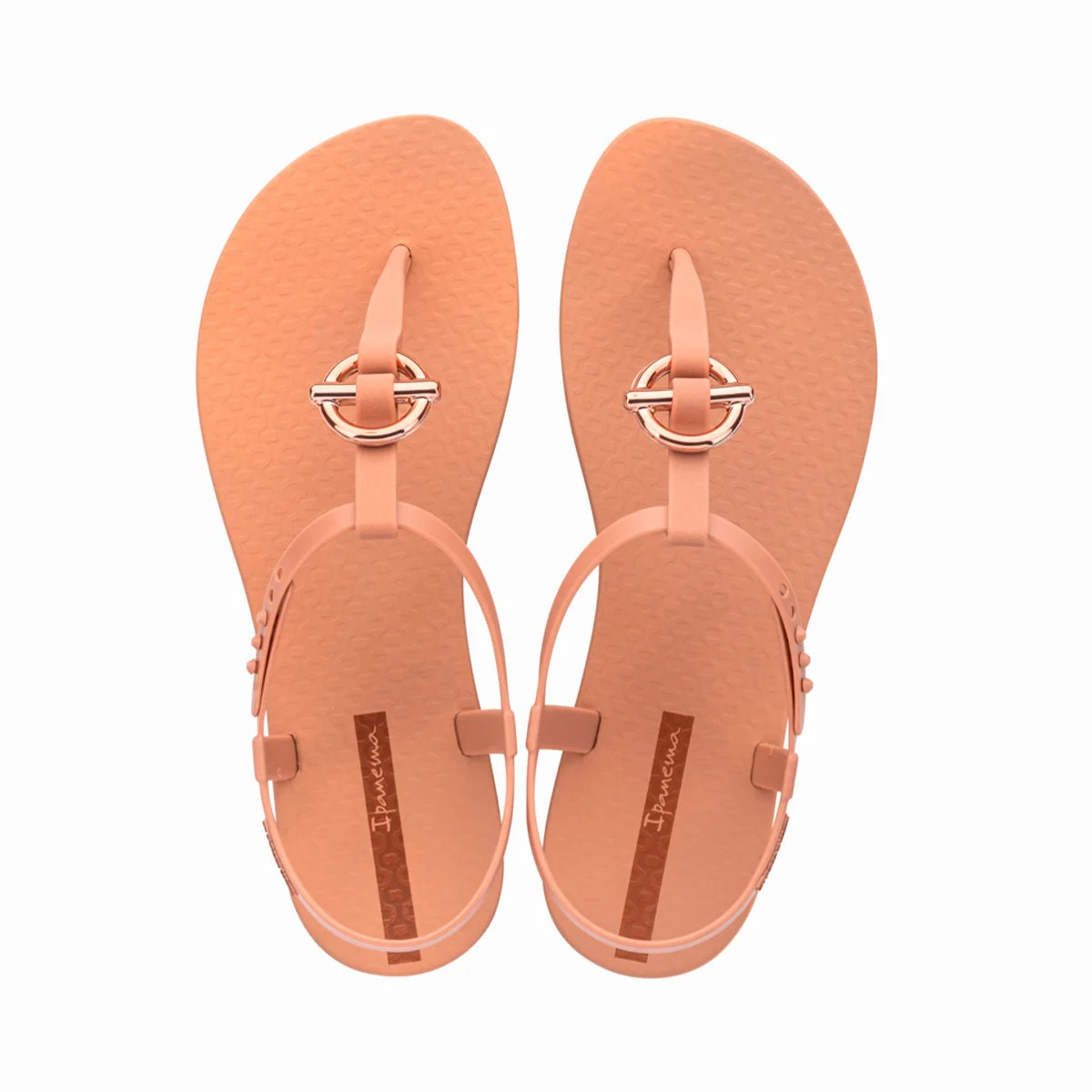 Ladies Brown Class Belt Sandals