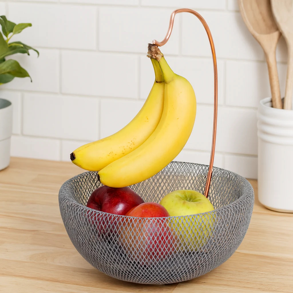 29cm Fruit Basket with Banana Holder